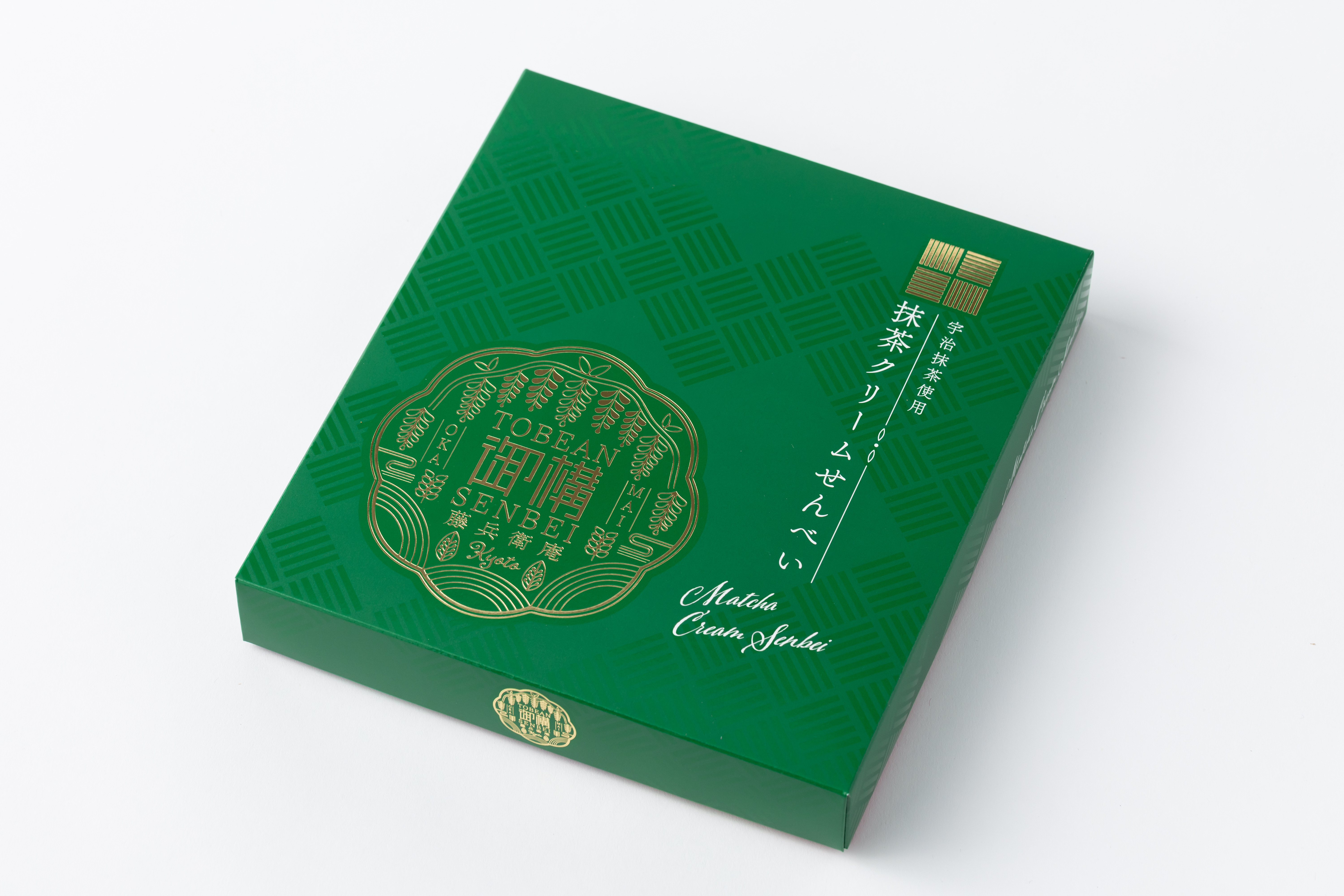 抹茶クリームせんべい（12枚）